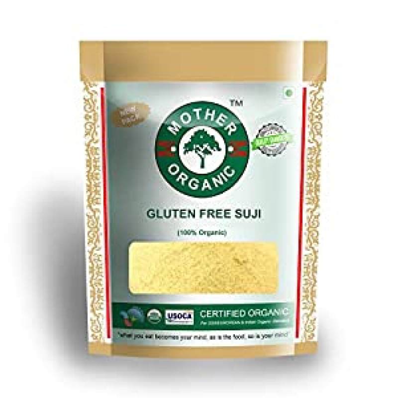 Mother Organic Gluten Free Suji from India